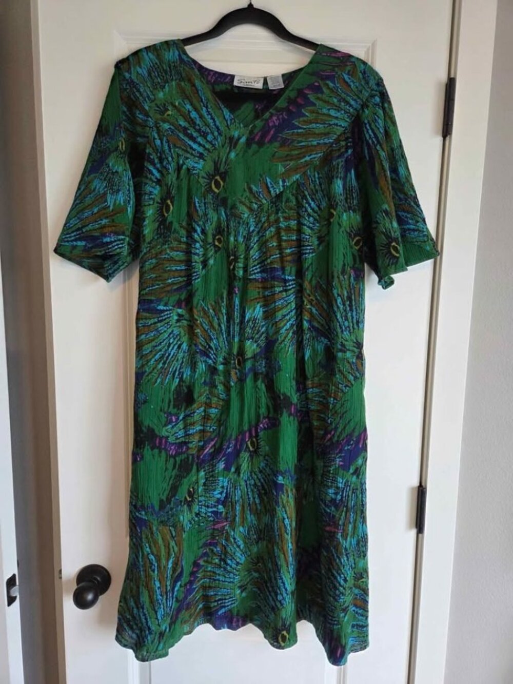 Vintage Sante classics plus size kaftan with pockets
